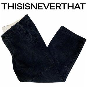 thisisneverthat 2014 NAVY/STUDY Denim Chino Pants